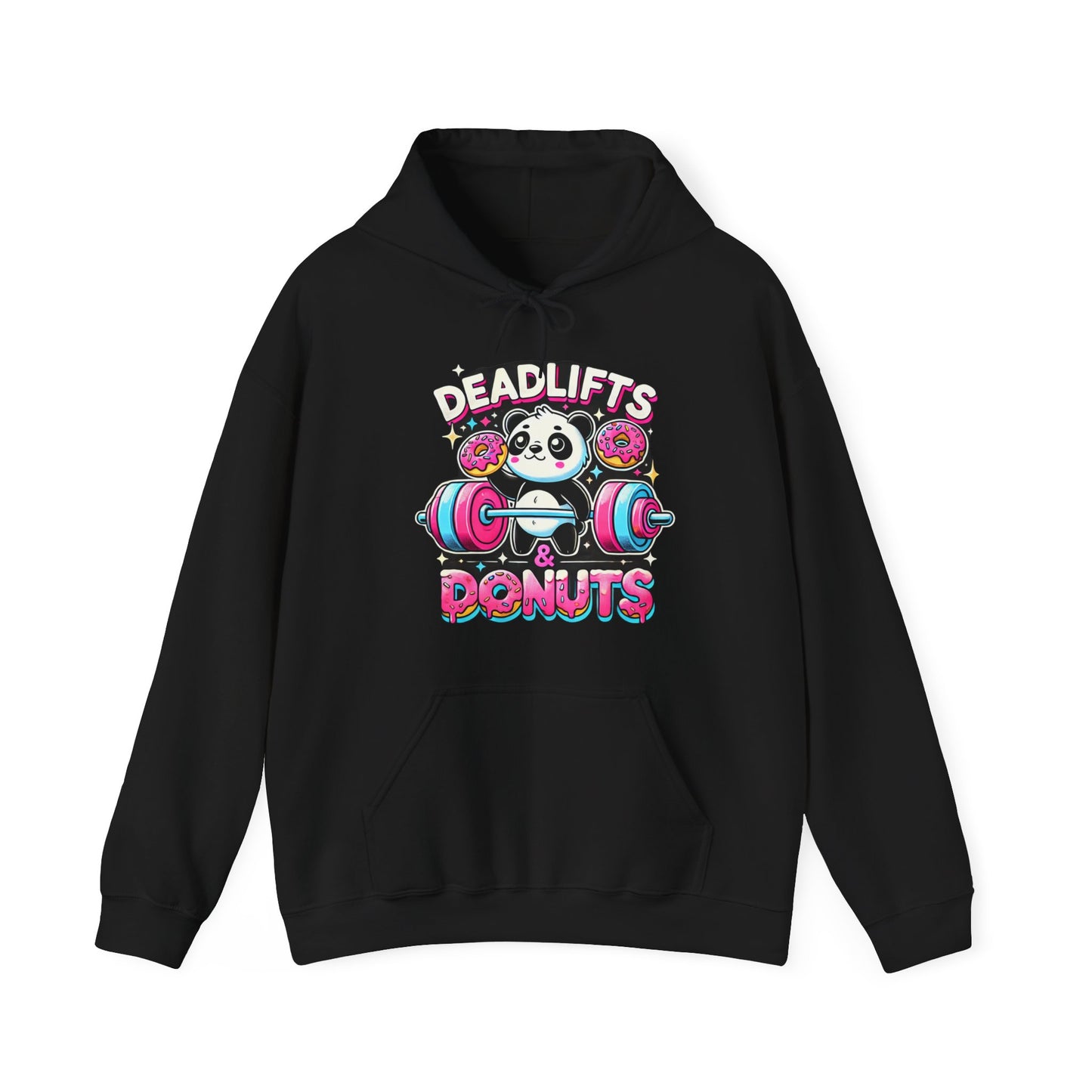 Hooded Sweatshirt - Deadlifts and Donuts