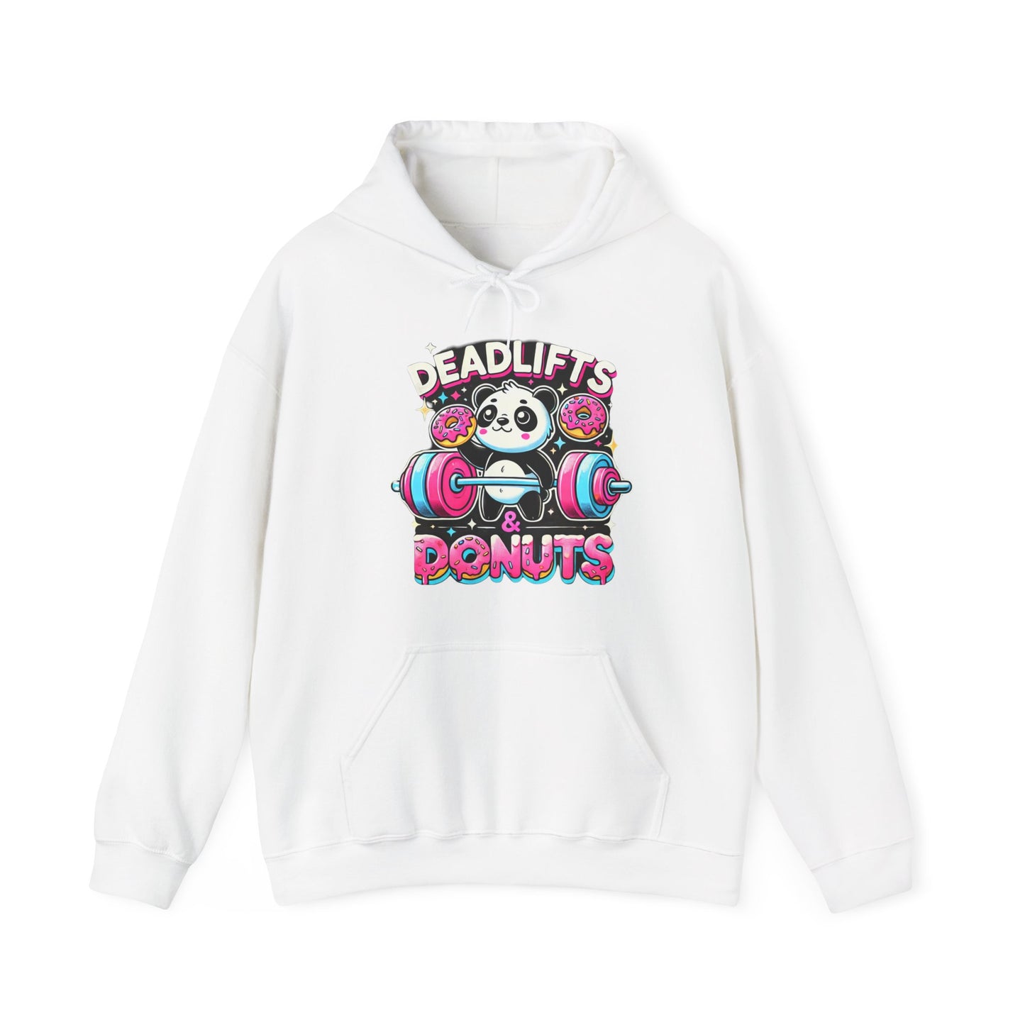 Hooded Sweatshirt - Deadlifts and Donuts