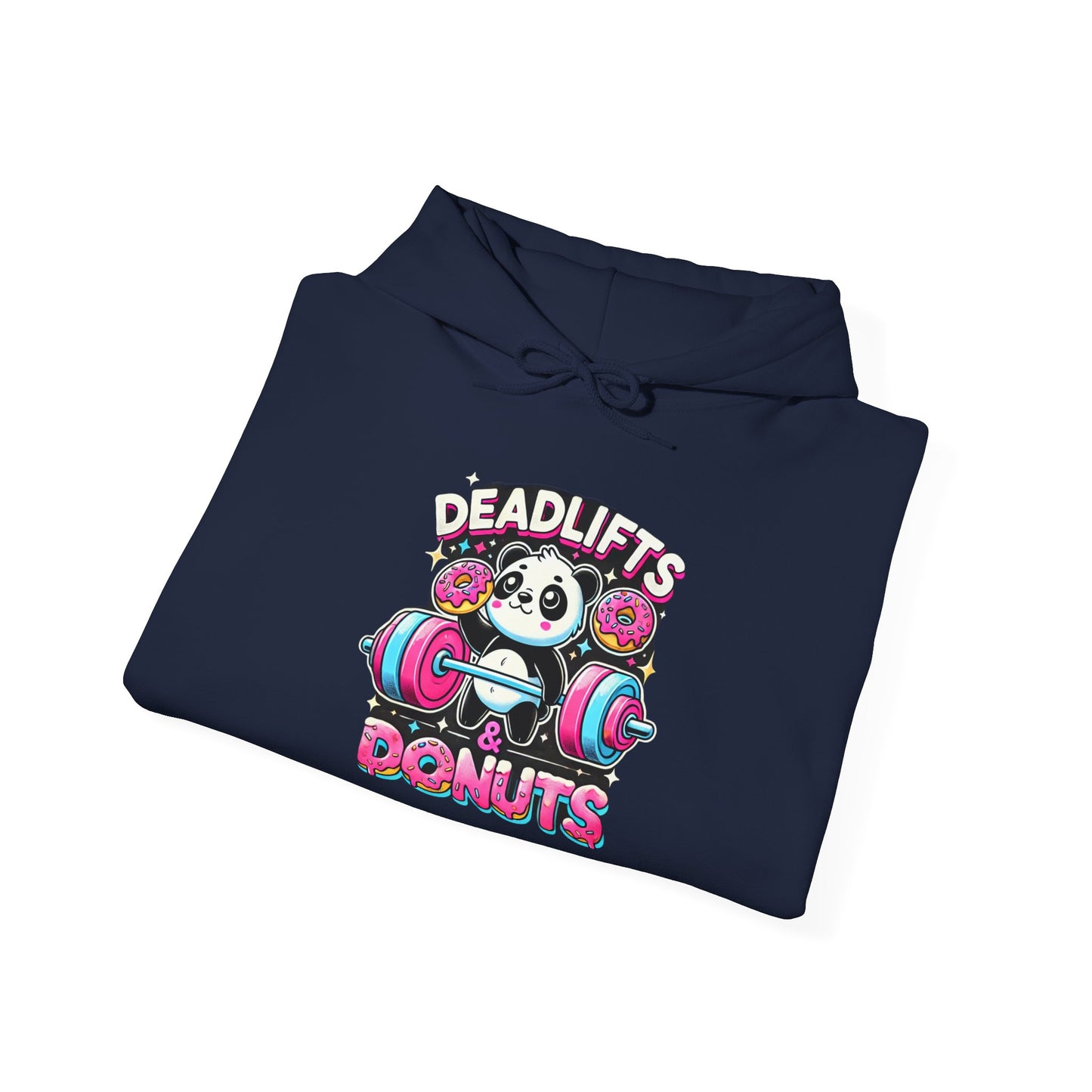 Copy of Hooded Sweatshirt - Deadlifts and Donuts