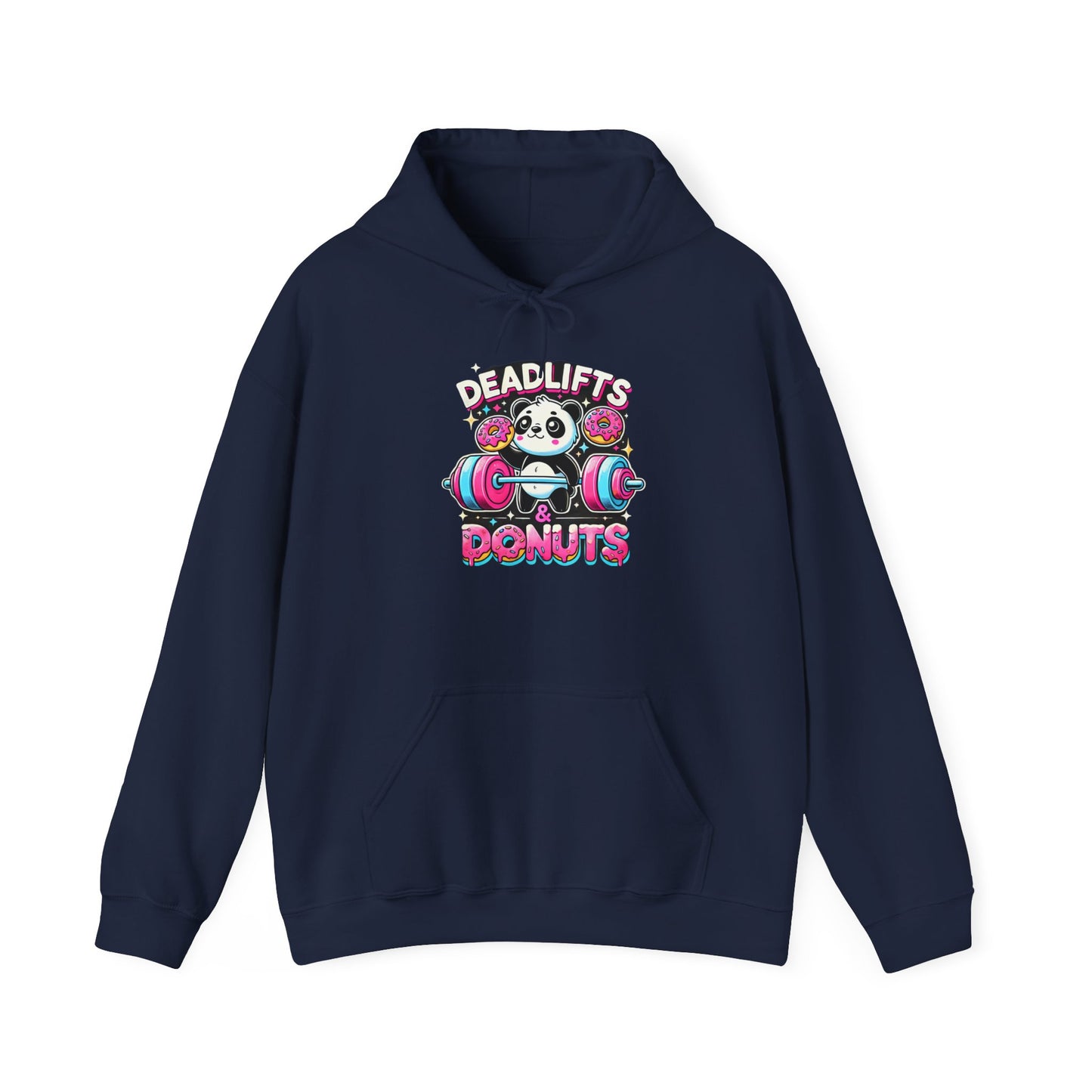 Copy of Hooded Sweatshirt - Deadlifts and Donuts