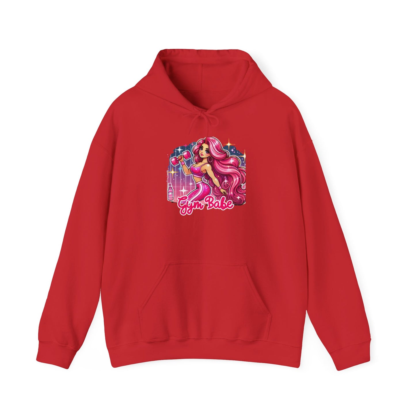 csacdHooded Sweatshirt - Gym Babe