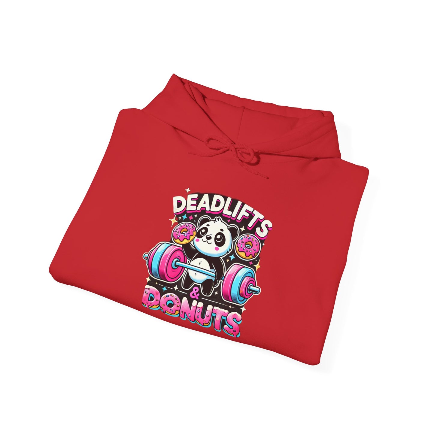 Copy of Hooded Sweatshirt - Deadlifts and Donuts