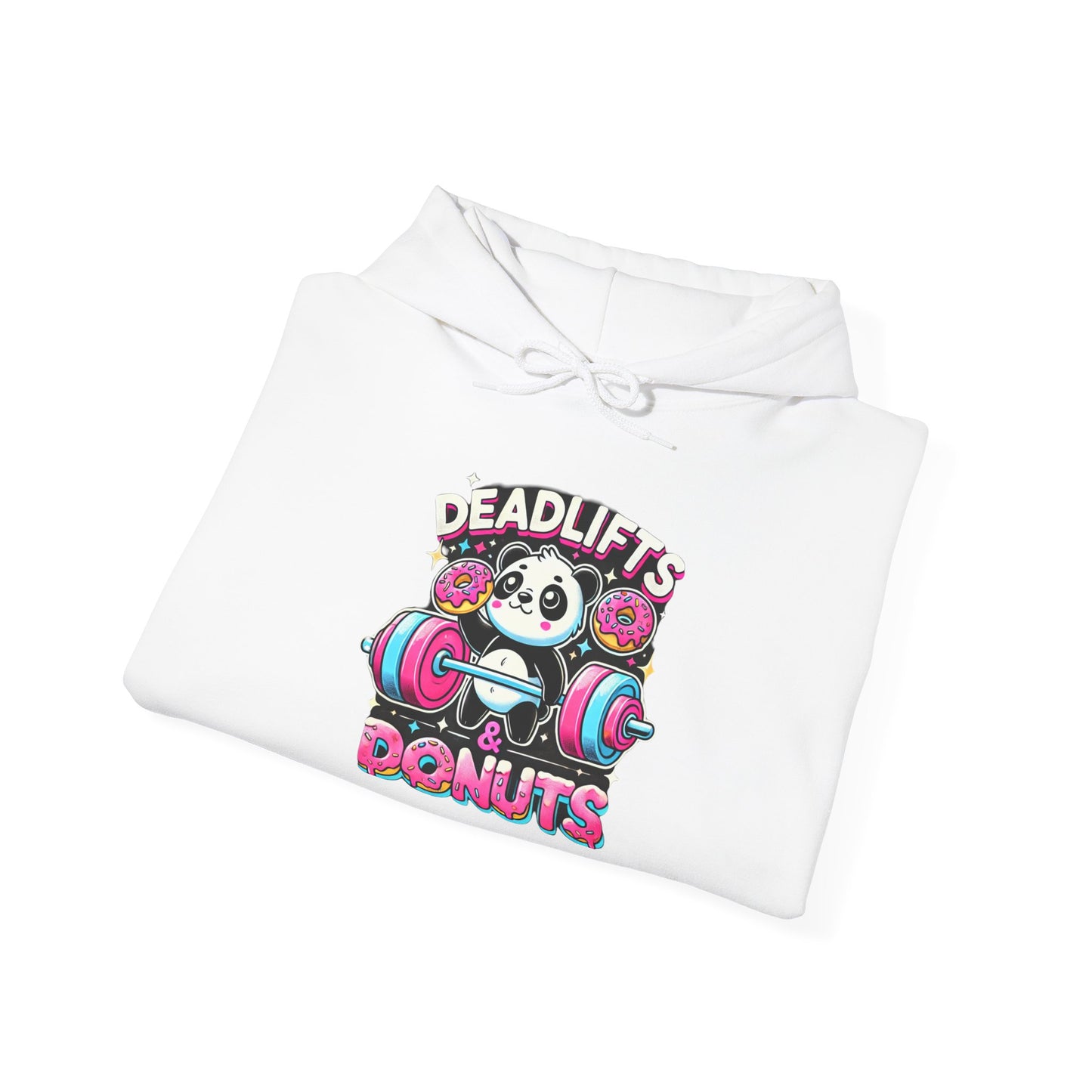 Copy of Hooded Sweatshirt - Deadlifts and Donuts