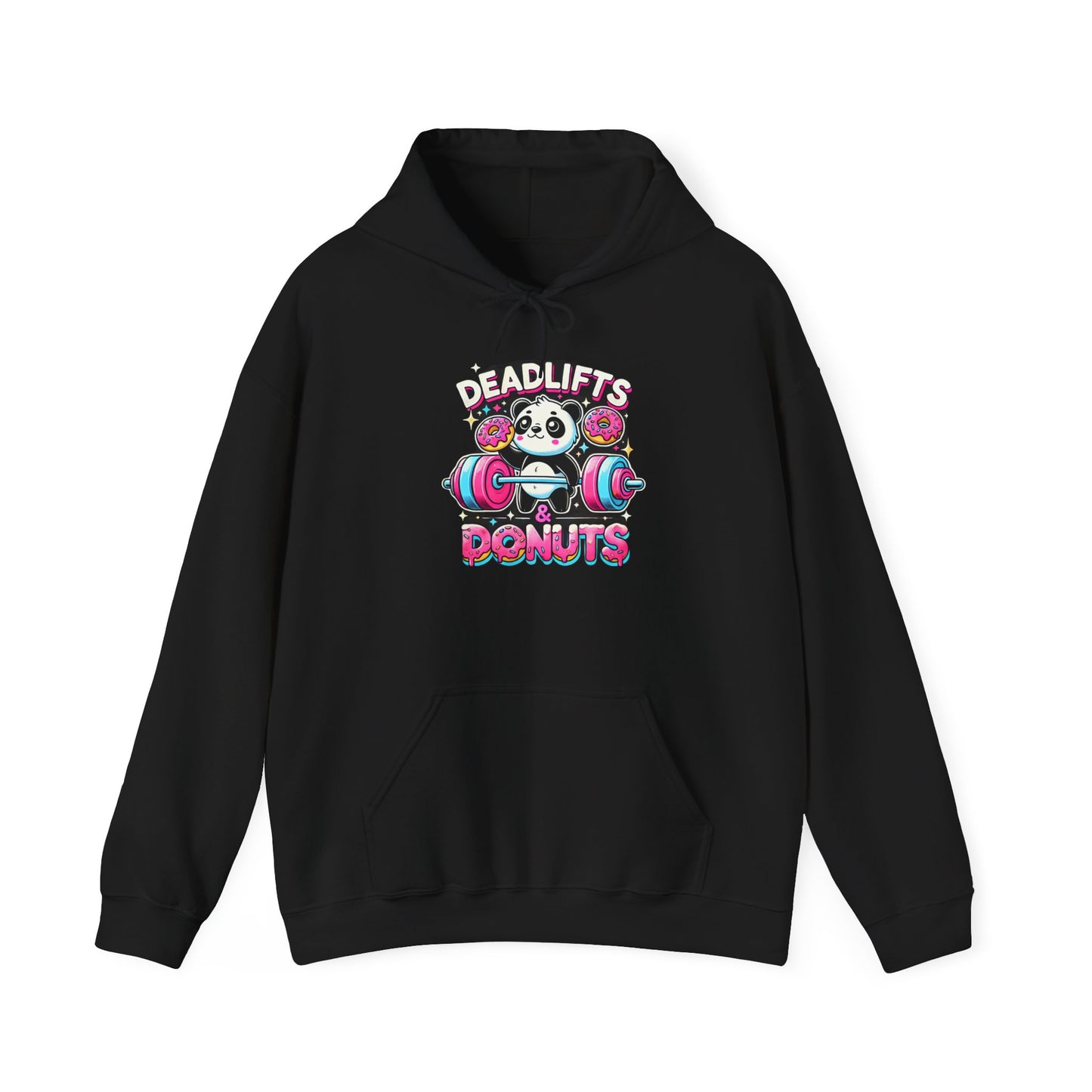 Copy of Hooded Sweatshirt - Deadlifts and Donuts