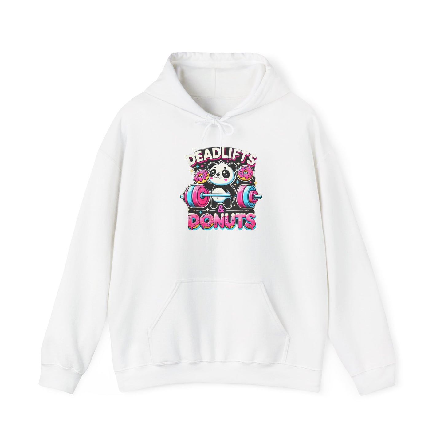 Copy of Hooded Sweatshirt - Deadlifts and Donuts