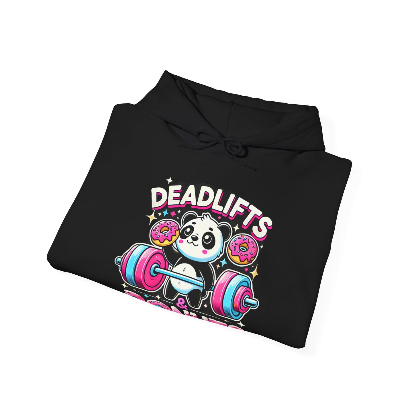 Hooded Sweatshirt - Deadlifts and Donuts